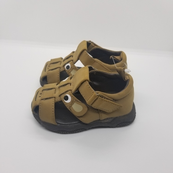 NWOT Gymboree Stripes in Space Monkey fisherman sandals - Picture 4 of 8